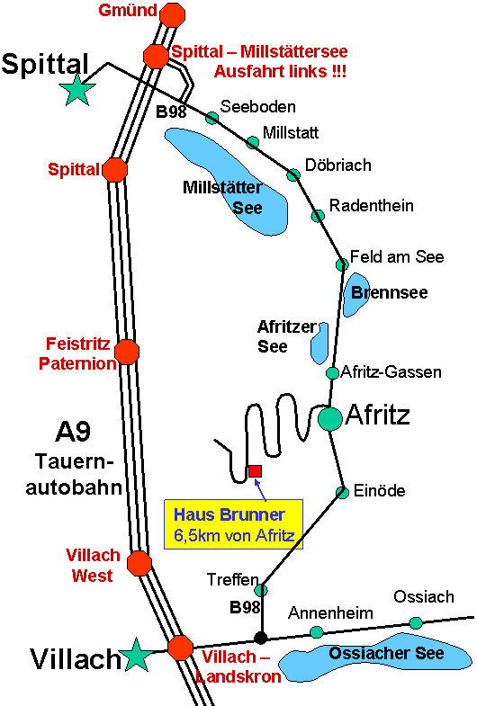 Anfahrtsplan